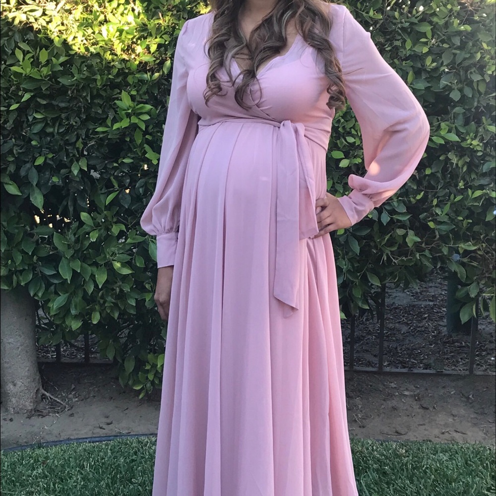 Blush dressy dress